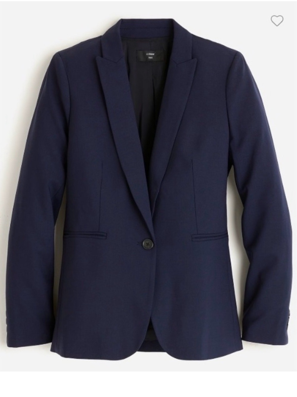 J. Crew 365 Parke Navy Wool Blazer